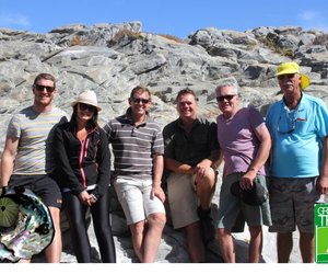 Hudson besoek Gansbaai